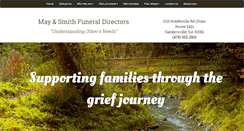 Desktop Screenshot of mayandsmithfuneraldirectors.com